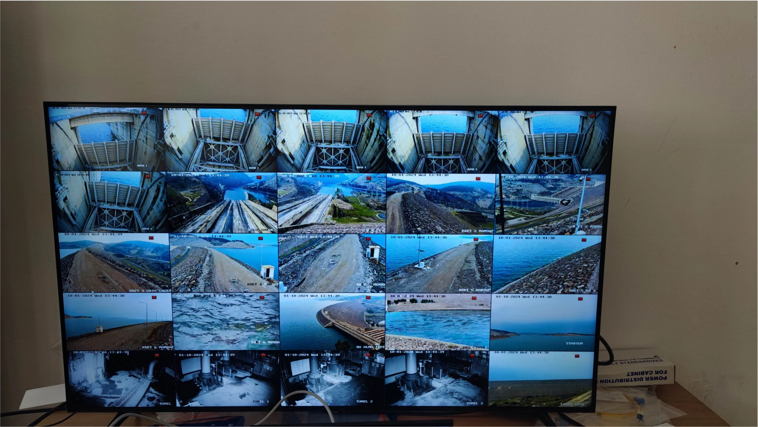 Atatürk Barajı Uzaktan Gözetim ve Güvenlik İzleme Projesi_image